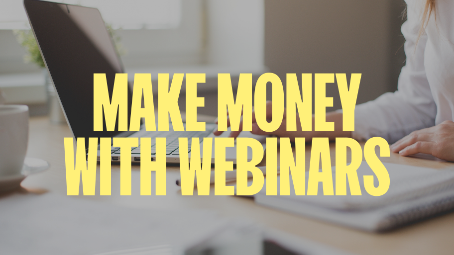 How to monetize webinars?